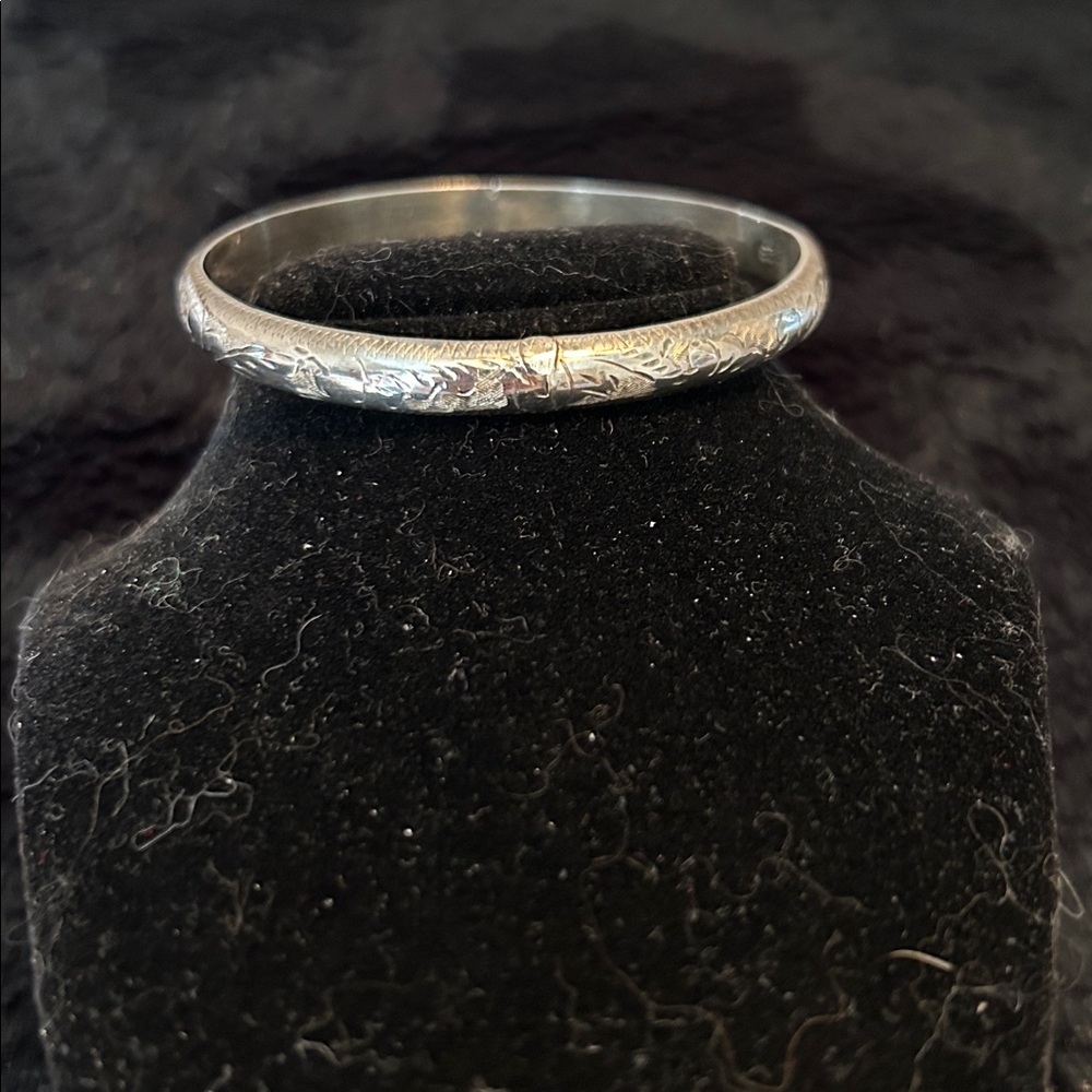 Source Unknown Engraved Safety Bangle Bracelet - … - image 2